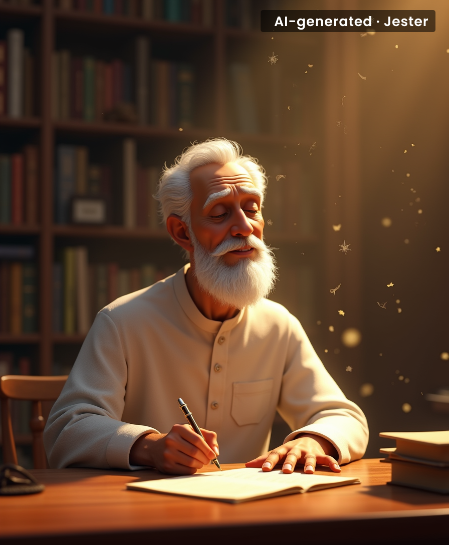Farouk Shousha's imagination works so hard his silence needs its own copyright.