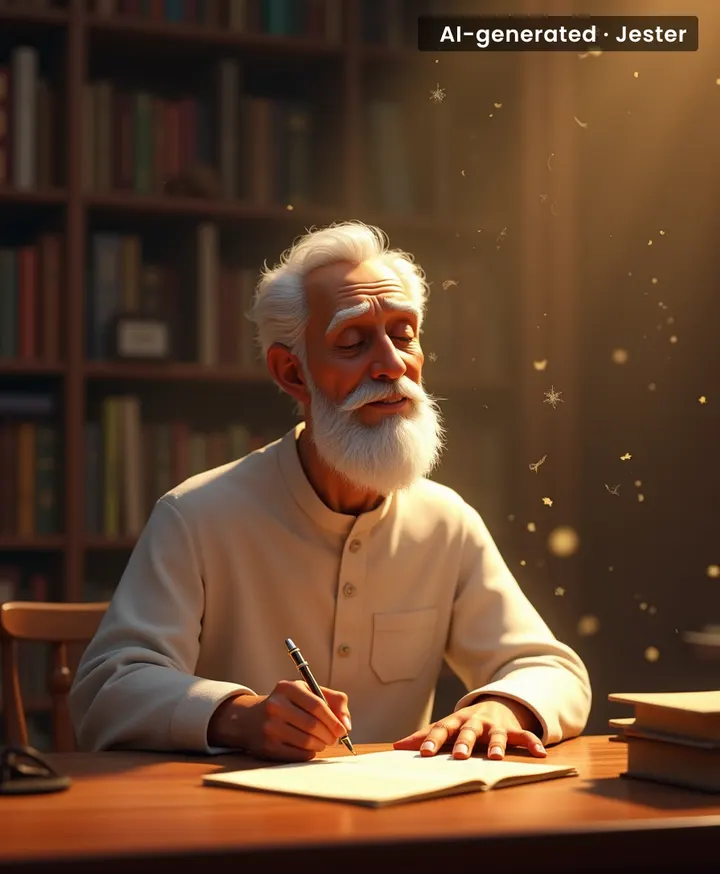 Farouk Shousha's imagination works so hard his silence needs its own copyright.