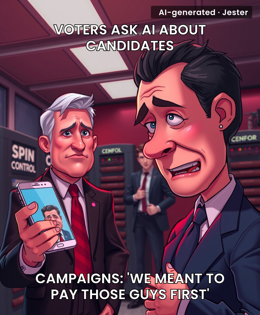 Campaigns are panicking because the one thing they can't spin is an algorithm that hasn't been paid off yet.