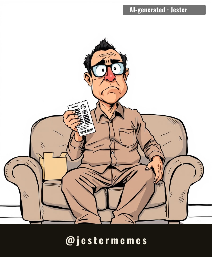 One ticket. One winner. Every single cousin is now a financial advisor.