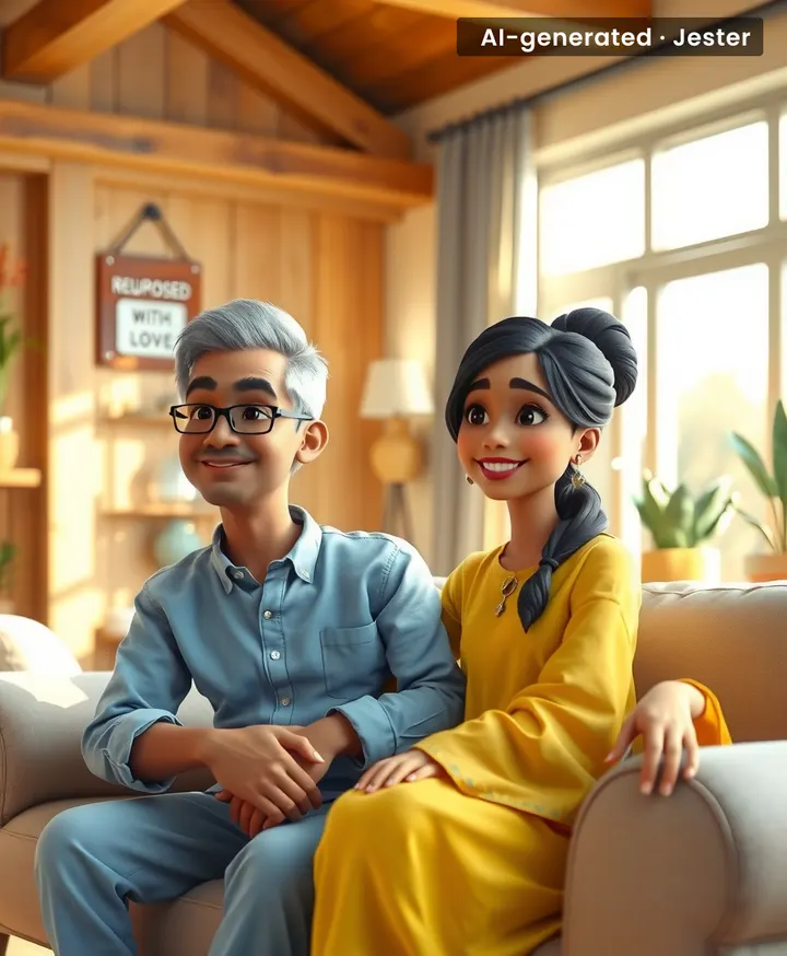 Who needs a solar panel when you can just reuse your entire house? This couple's savings could fund a vacation, Netflix, and filter coffee for life.