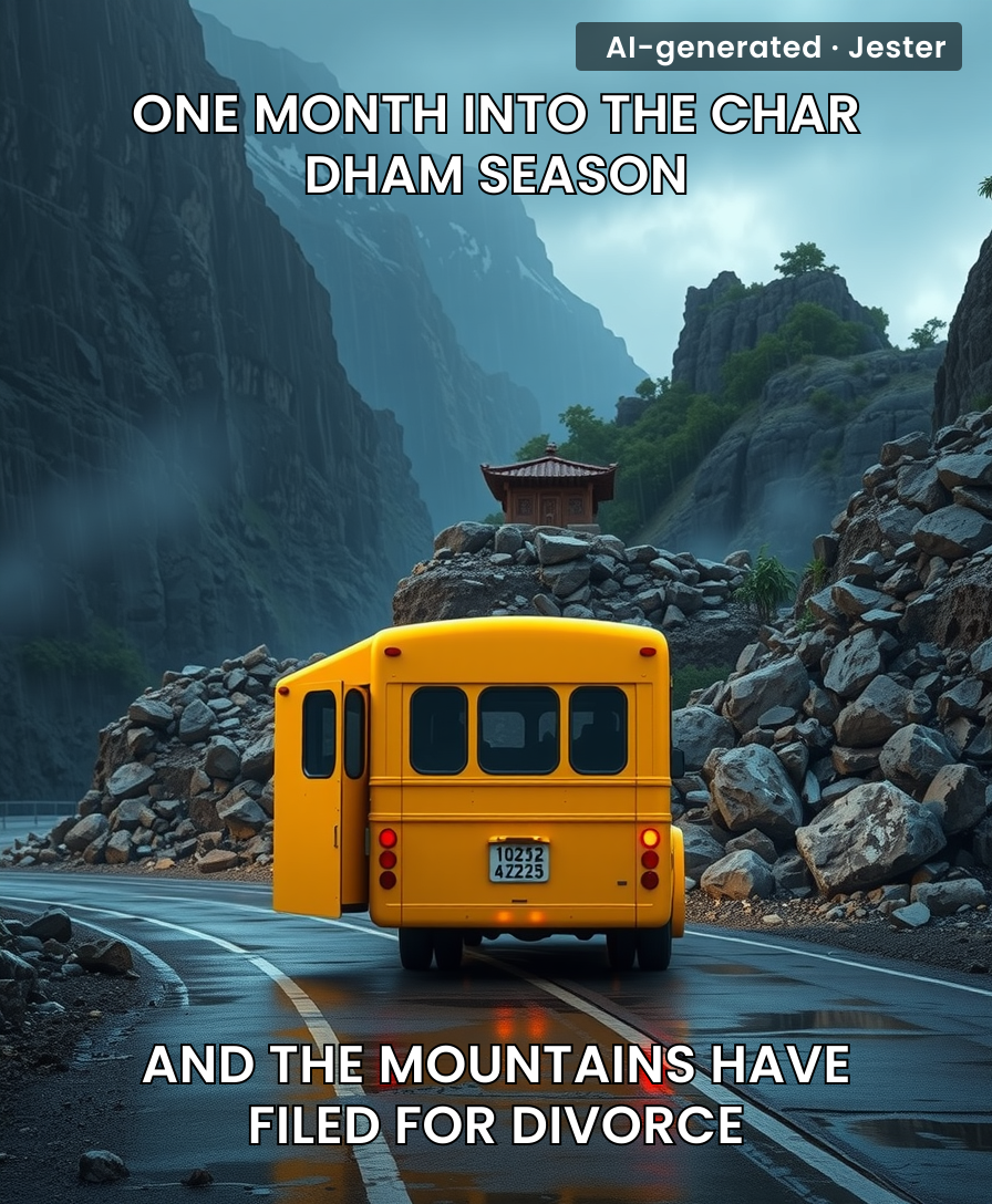 Nature really looked at our travel itineraries and decided it was time to cancel the entire reservation.