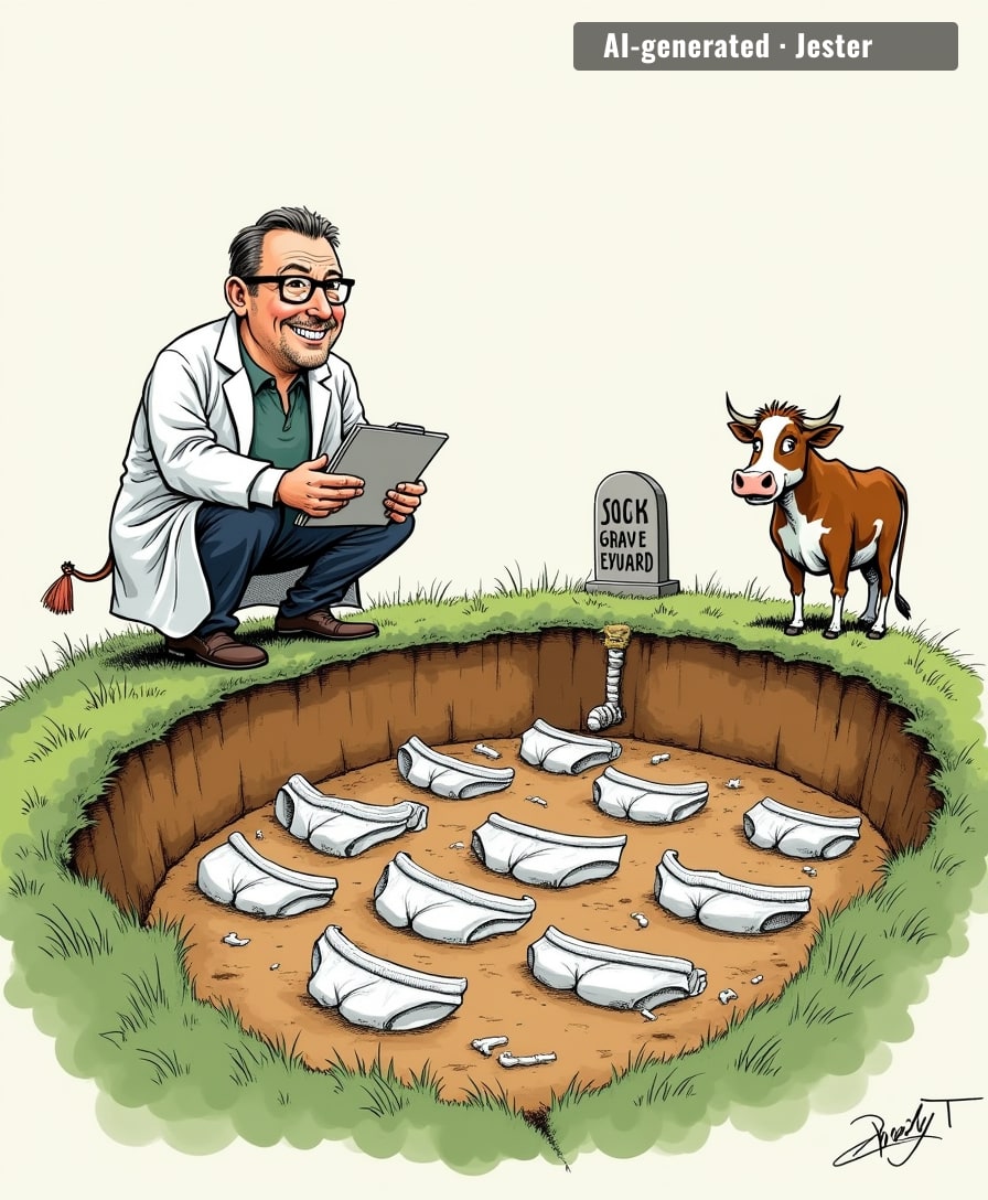 The Swiss 'Underpants Index' is just a fancy way of saying: if your soil can't eat cotton, it's not the soil that's dead—it's your garden's will to live.