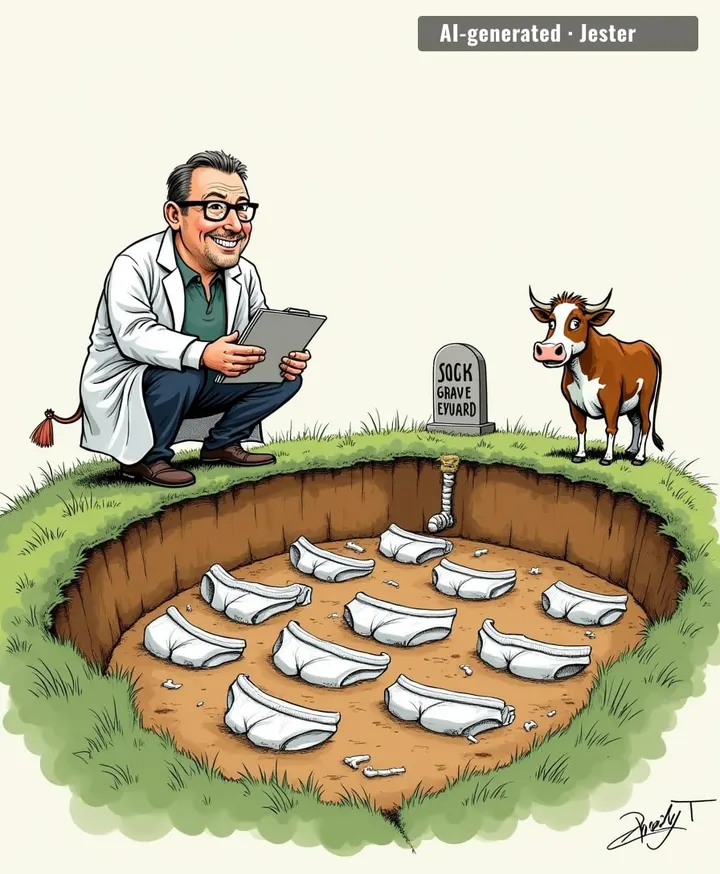 The Swiss 'Underpants Index' is just a fancy way of saying: if your soil can't eat cotton, it's not the soil that's dead—it's your garden's will to live.