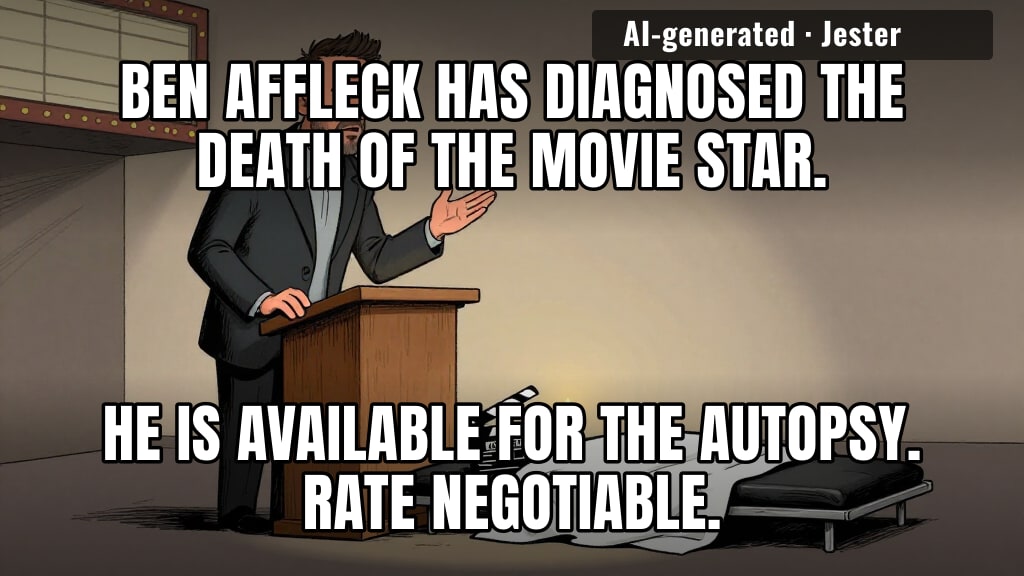 the obituary is out. he's narrating the audiobook.