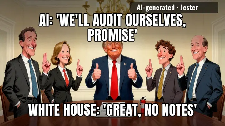 self-policing: the honor system, but the honor is $300 billion