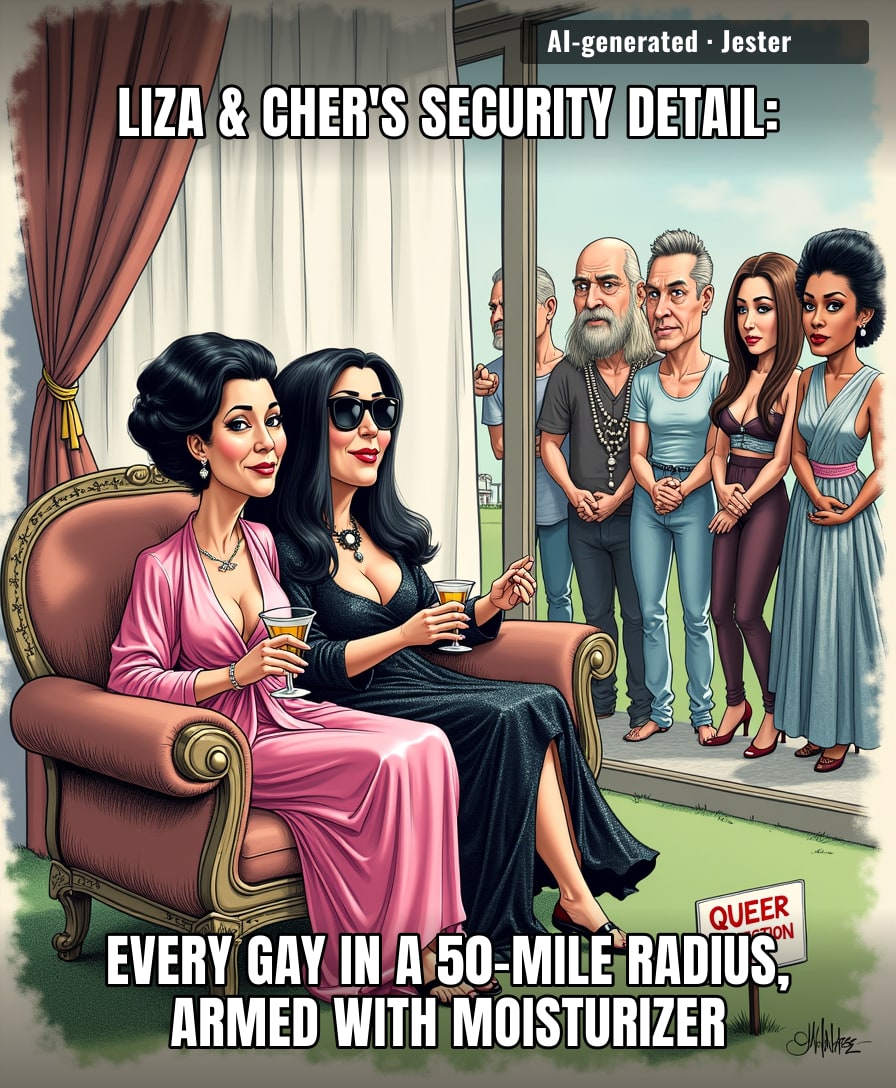 Somewhere, a retired gay man is updating his will to leave his entire estate to Liza Minnelli's safety.