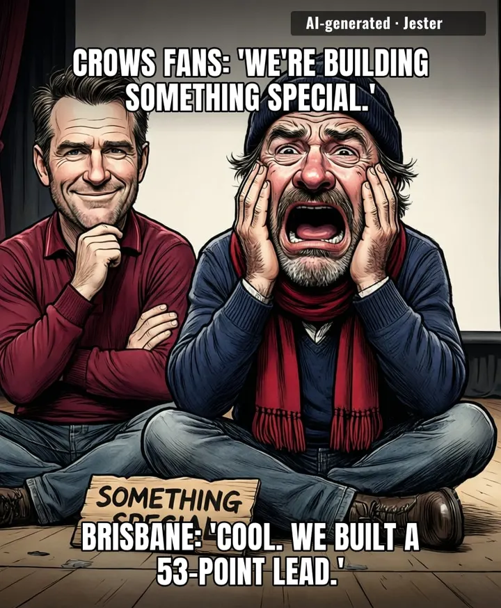 Adelaide's 'building something special' is an eight-year renovation with no plumber, no permits, and a coach giving tours of the drywall.