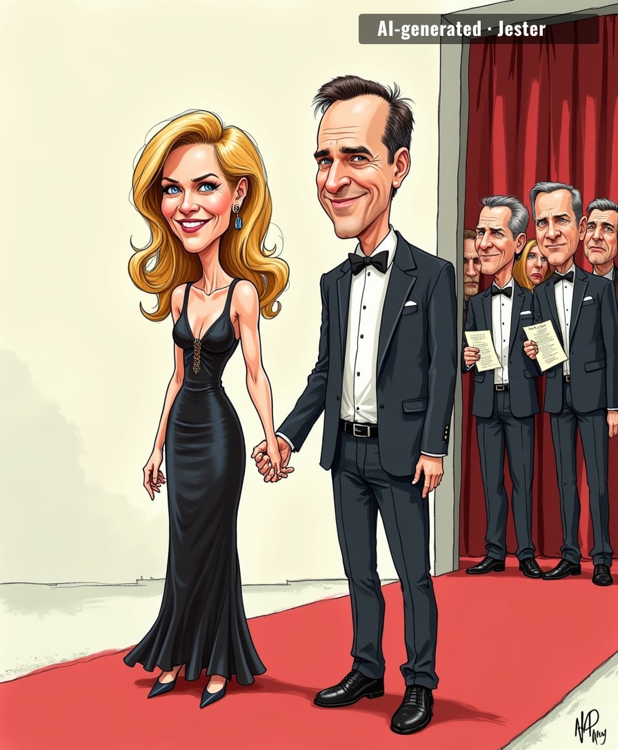 Michael Reinstein is the first man Nicole Kidman dates who doesn't need a stunt double for the kissing scenes.