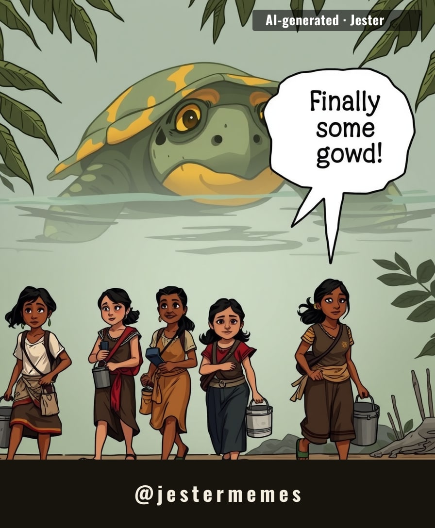 When your job title is literally 'turtle woman' and you still make it to 208 releases — that's a career mode we can all aspire to.