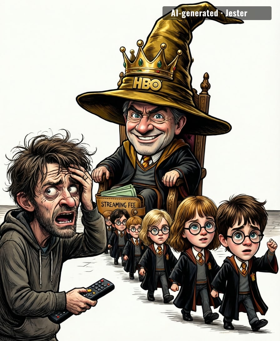 HBO is spending a billion dollars to remake a story where the villain is literally a rich man trying to live forever.