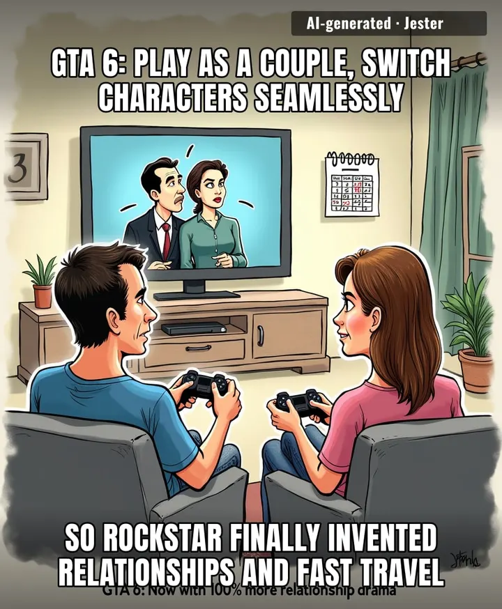 Rockstar spent a decade perfecting crime simulation and still made couple gameplay the most unrealistic part.