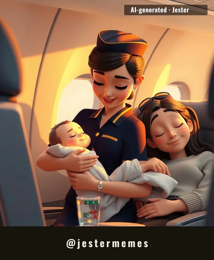 Turns out 'just my normal' is code for 'I've been quietly saving parents mid-air for years.'
