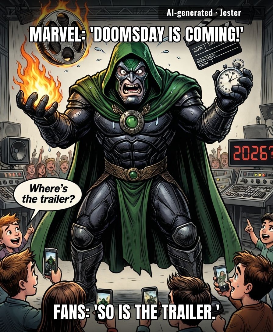 Avengers: Doomsday is the first Marvel movie where the villain's plan makes more sense than the release schedule.