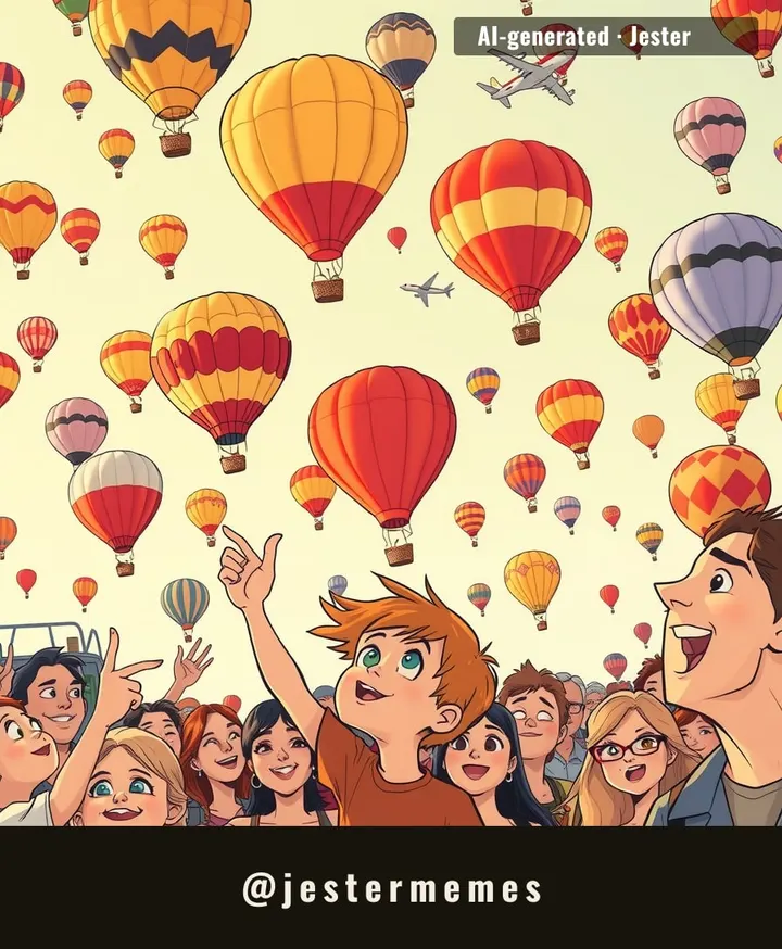 130 hot-air balloons, and not one of them got stuck in a tree. Bristol, teach us your ways.