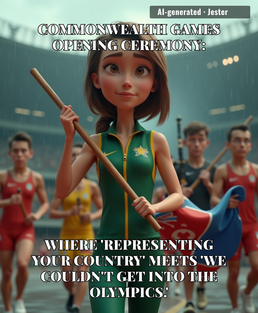 The Commonwealth Games: the world's most expensive reminder that the British Empire still has a group chat.