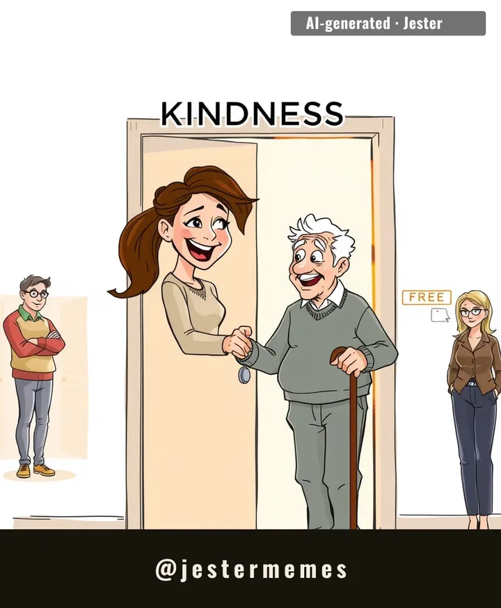 A little basic empathy and kindness go such a long way, apparently all the way to the front page.