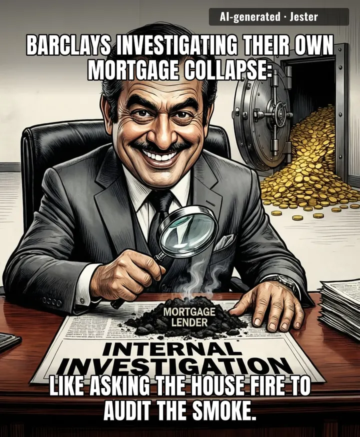 We really put the arsonist in charge of the post-fire forensic investigation, huh.