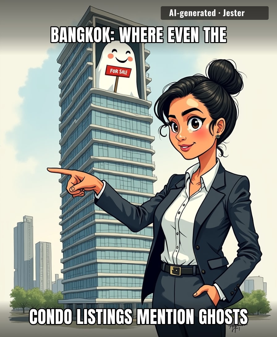Bangkok's real estate agents now legally obligated to ask, 'Any allergies, pets, or vengeful spirits?'