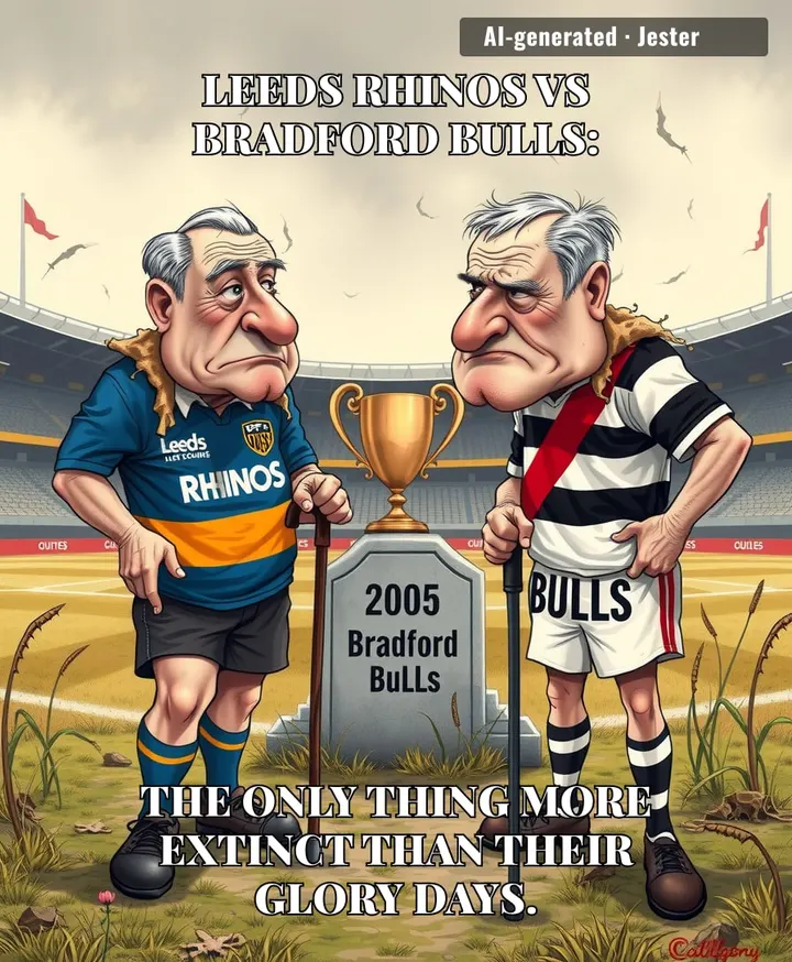 Nothing says 'Super League' like two teams fighting for the wooden spoon of relevance.