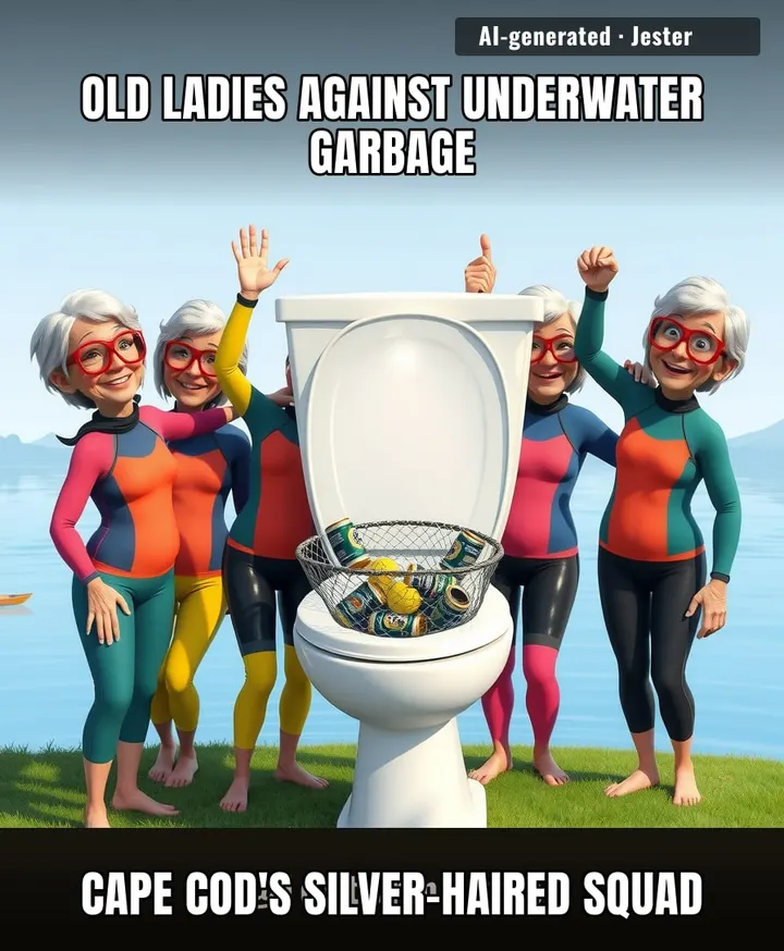 Six thousand pounds of trash, one 80-pound toilet, and zero excuses.