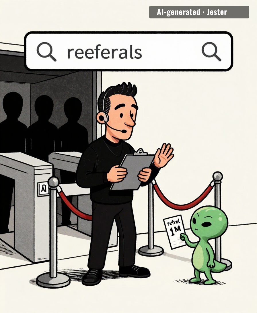 AI Mode isn't a search engine, it's a bouncer with a guest list.