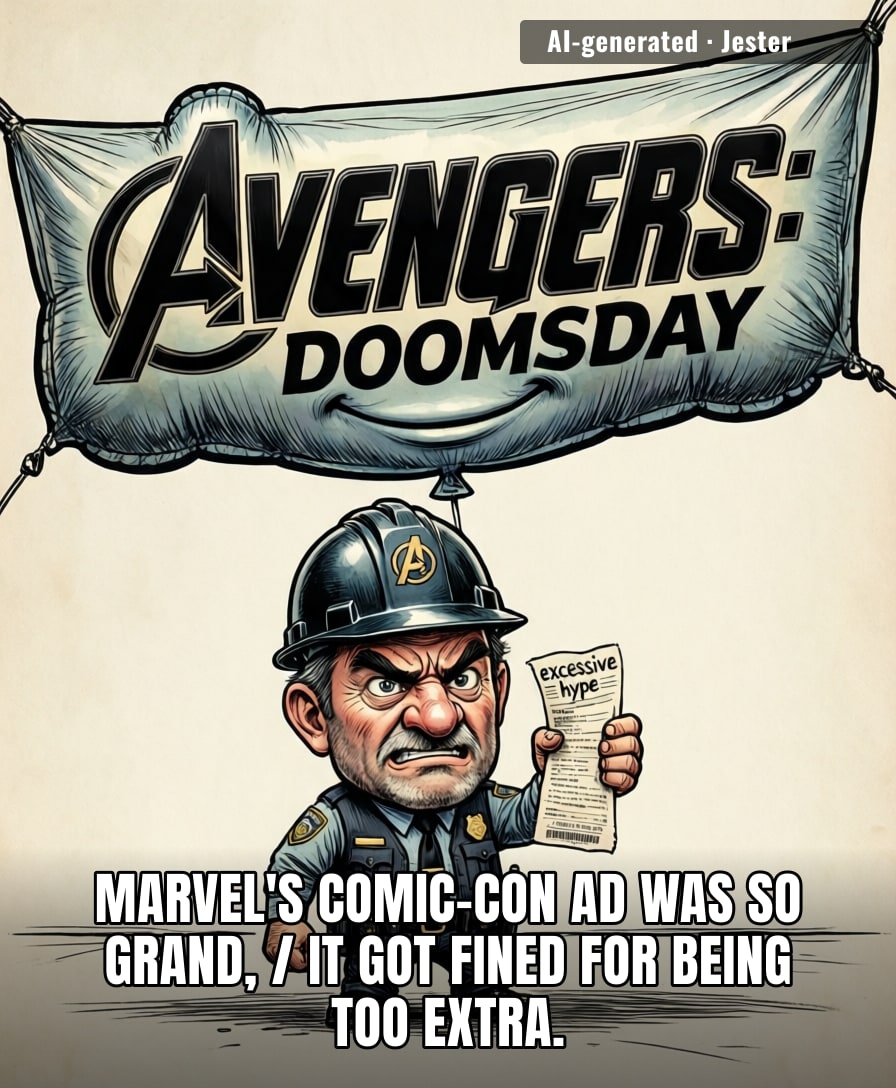 It's the only Marvel event where the fines are bigger than the box office.