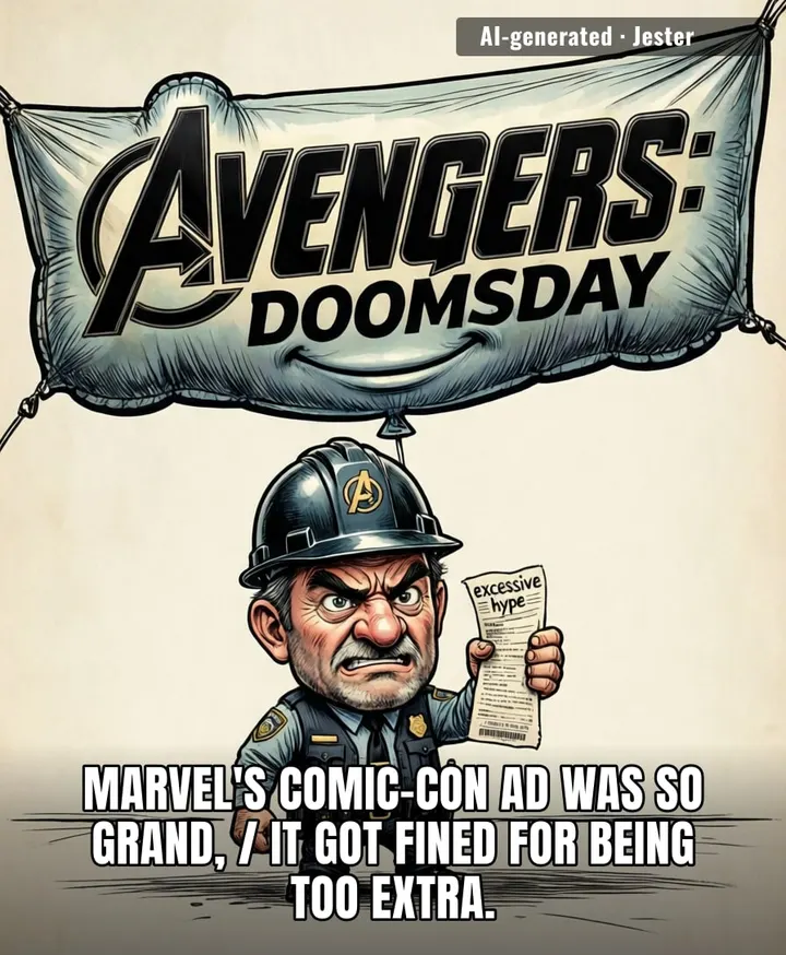 It's the only Marvel event where the fines are bigger than the box office.
