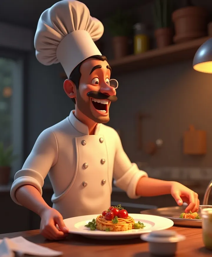SIX COURSES. ONE RUDE REVIEW. A CHEF'S REVENGE.