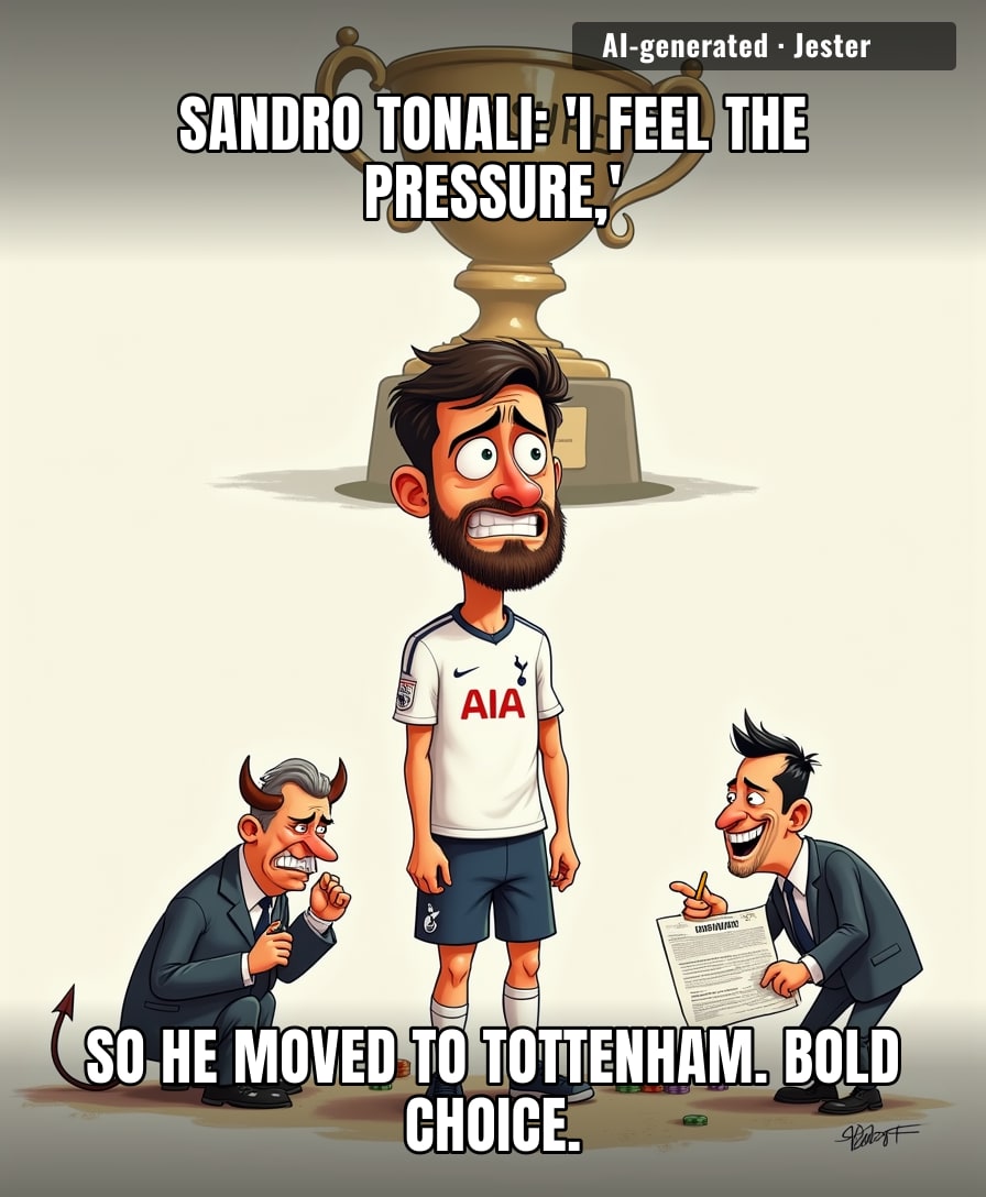 Man said his happiness matters more than Newcastle's, which is the first honest thing any footballer's said since 'I've always dreamed of playing for this club'.
