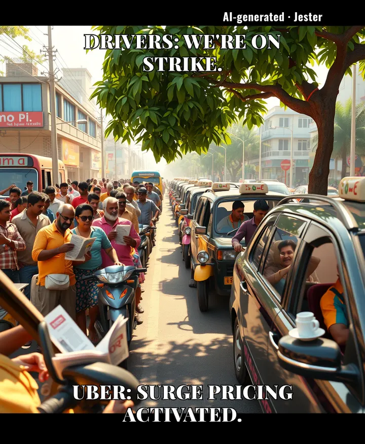 Uber to striking drivers: 'We hear you. So we raised prices on your passengers.'