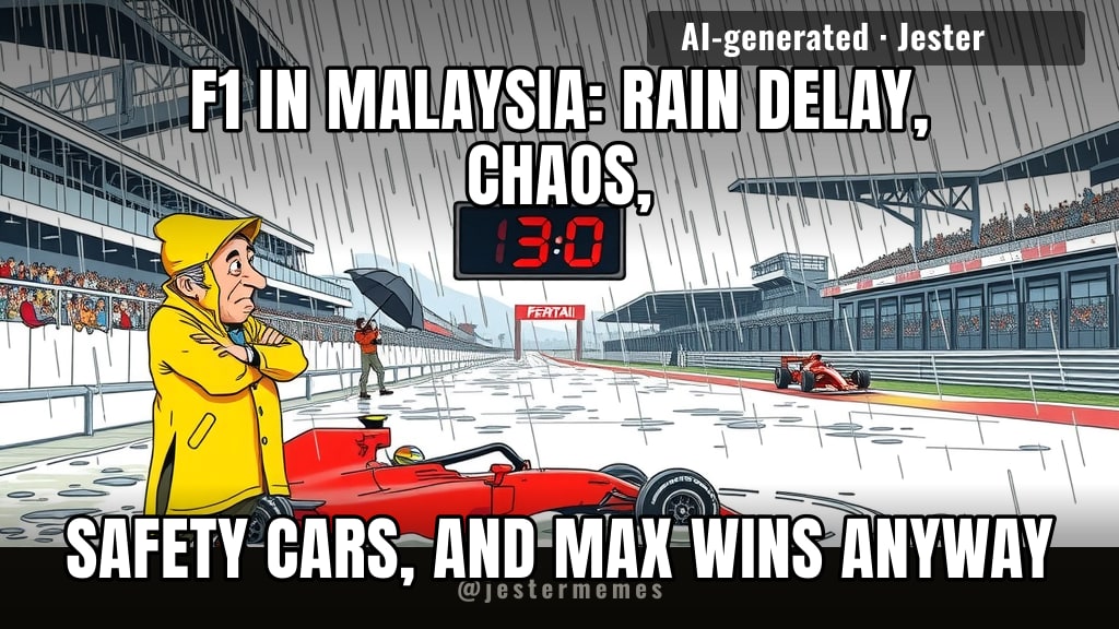 a country that bans rain holding a race named after a country that bans rain