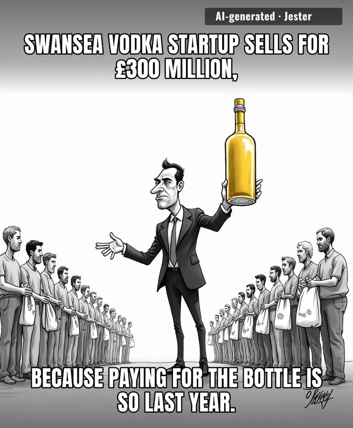 Finally, a way to turn potato water into the GDP of a small nation without actually having to invent anything useful.