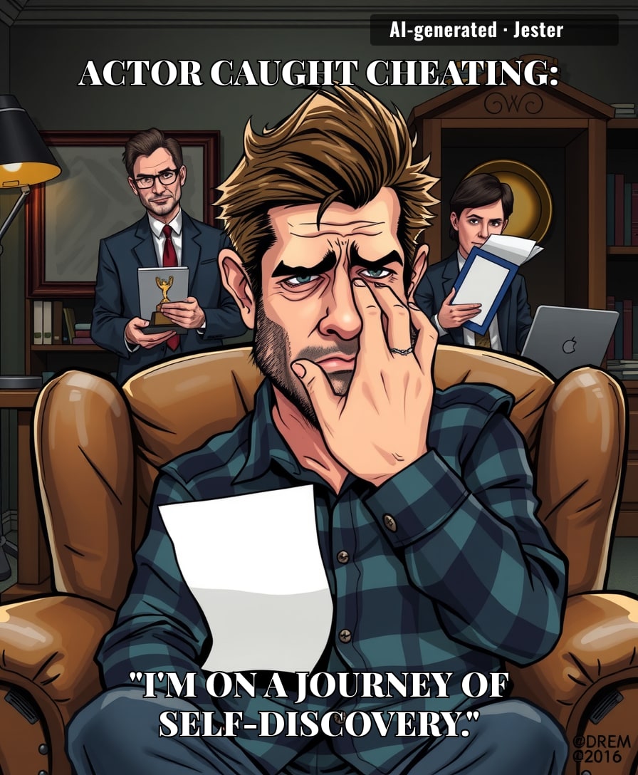 The only thing that gets more retakes than a blockbuster is an actor's apology video.