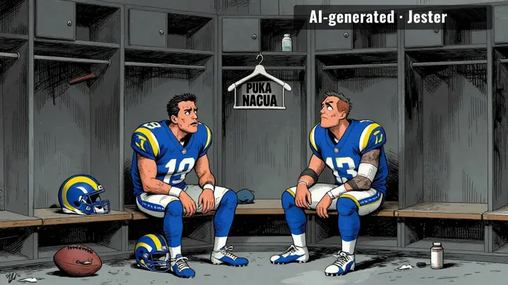 the Rams' whole game plan is one guy and a prayer