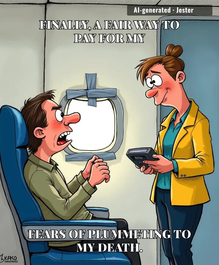 The only thing more inflated than a Ryanair ticket is the audacity of charging me to stay inside the plane.