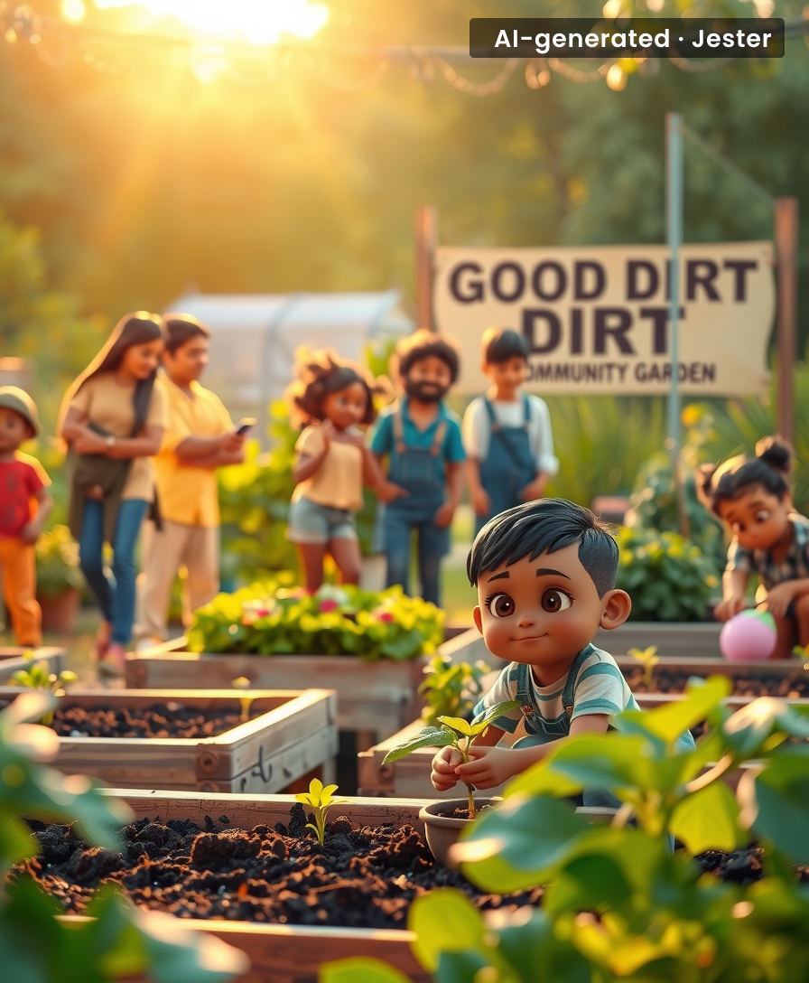 The only crop more abundant than tomatoes? The sheer number of helping hands.