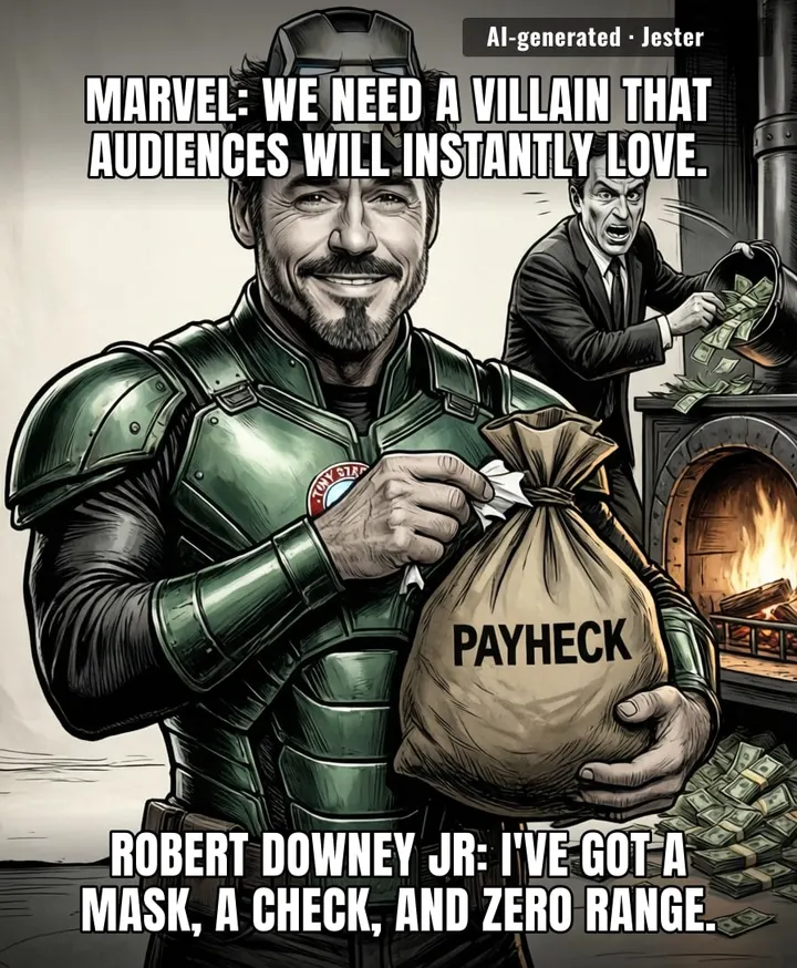 When the multiverse is so broken you have to recycle your lead actor to play the guy trying to destroy it.