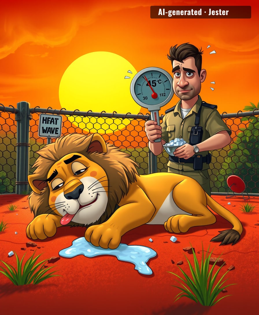 Three lions died of heatstroke and the only thing surprised is the zoo's marketing team.