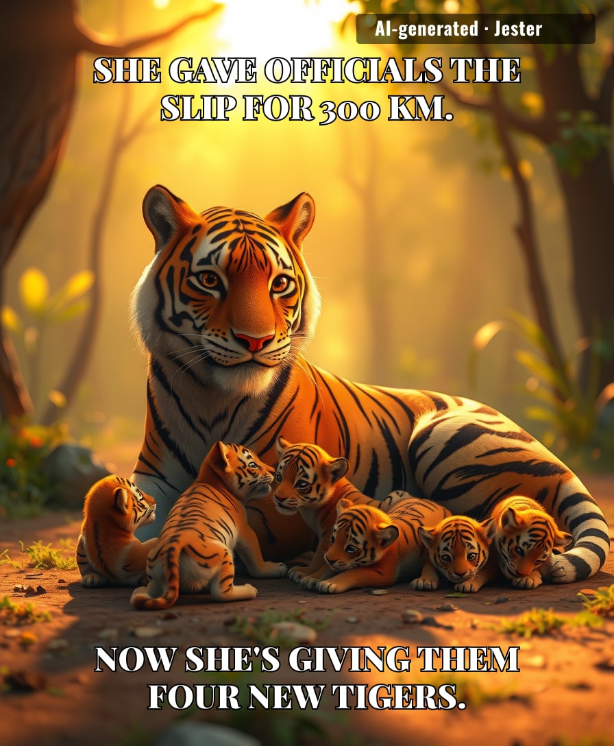 Zeenat: from 'most-wanted' to 'most-welcomed' — with four cubs to prove it.