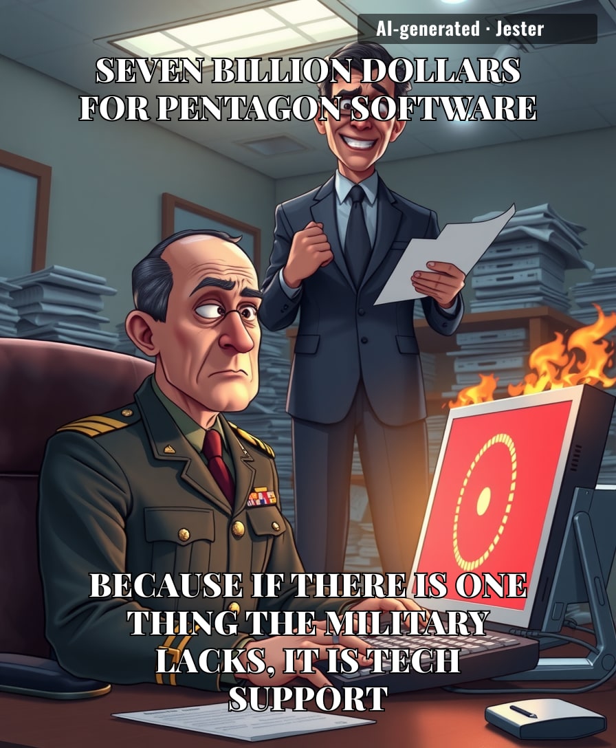 Imagine being the Oracle sales guy who gets to tell the Defense Department that their 7 billion dollar subscription comes with a mandatory update that will brick the entire fleet on a Tuesday.