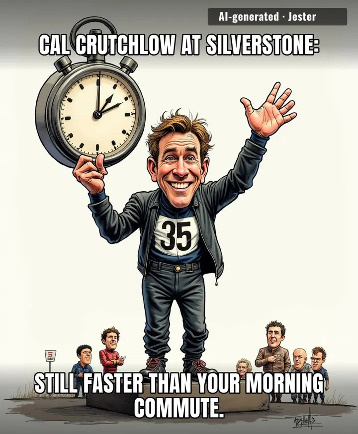 Cal Crutchlow's Silverstone result is proof that retirement is just a word, and also that the internet will still find a way to complain about it.