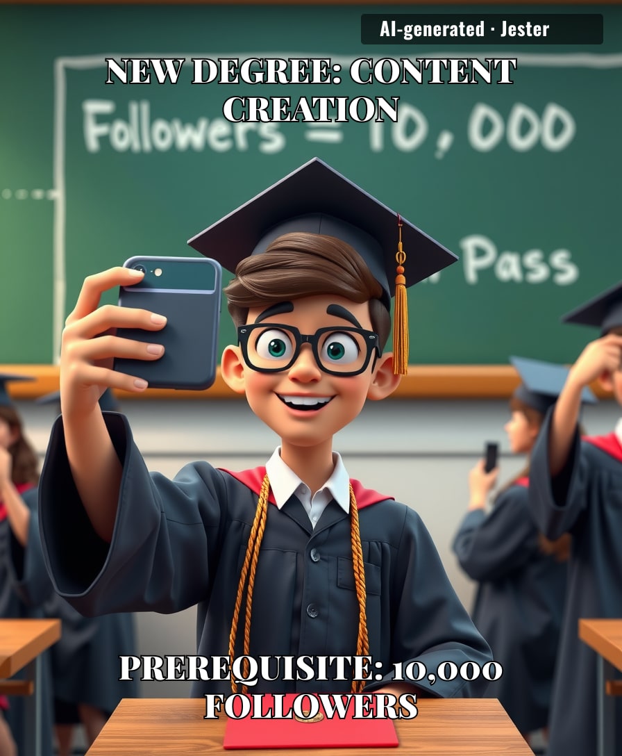 The only degree that requires you to already have the job before you can get the degree.