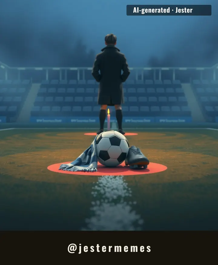 A footballer is gone at 32, and the clubs that shaped him are left to speak for him.