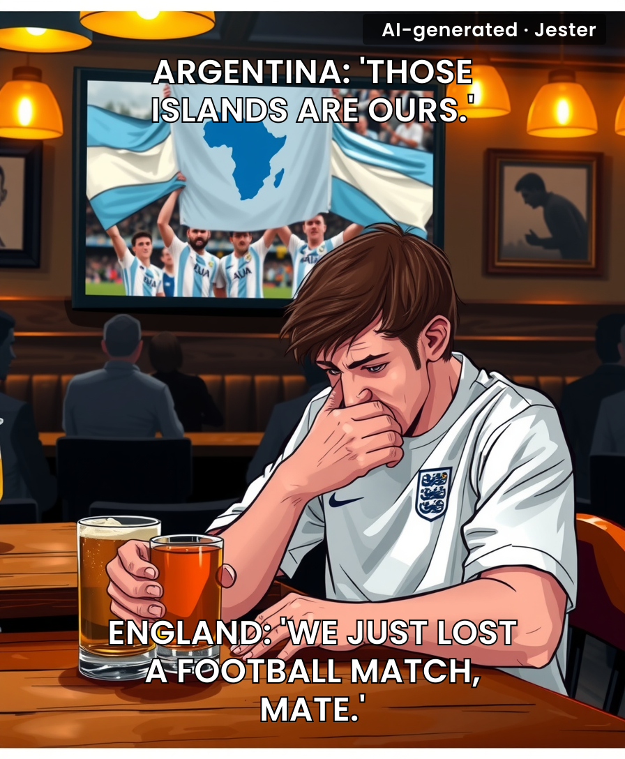 Losing to Argentina in a World Cup semi is bad enough without them bringing up a 40-year-old war.