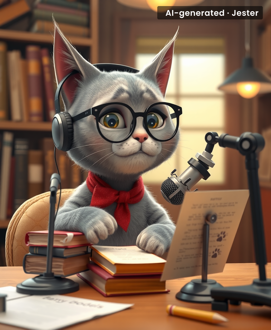 Cat listens to Pride and Prejudice: 'Finally, relatable content.'