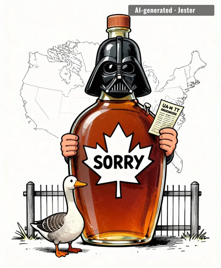 Canada: the evil empire that apologizes for existing.