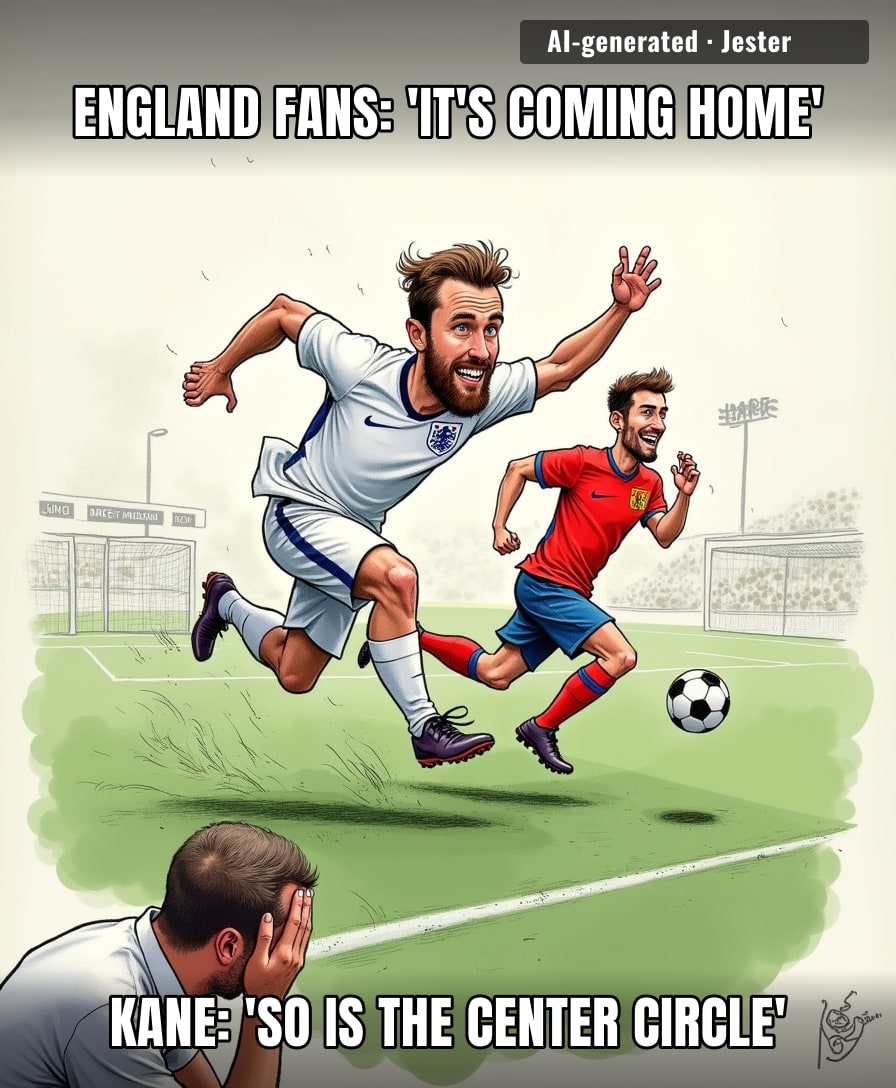 Harry Kane with the most devastating assist of his career and it wasn't even for his own team.