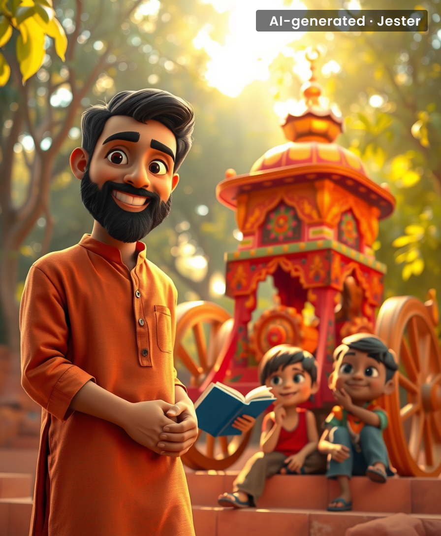 Sumit's raths are rolling schools in disguise.