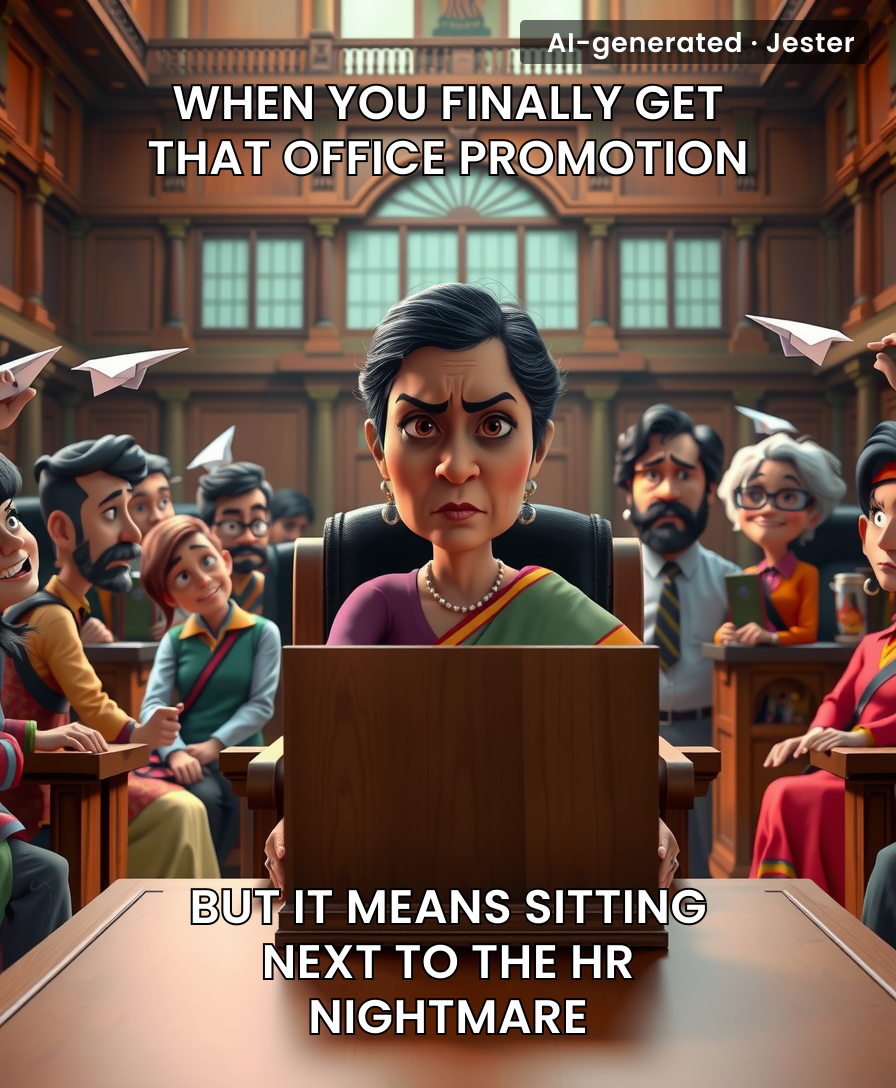 Mahua Moitra complaining about her seating chart feels like the school valedictorian getting mad they have to share a desk with the kid who eats glue.